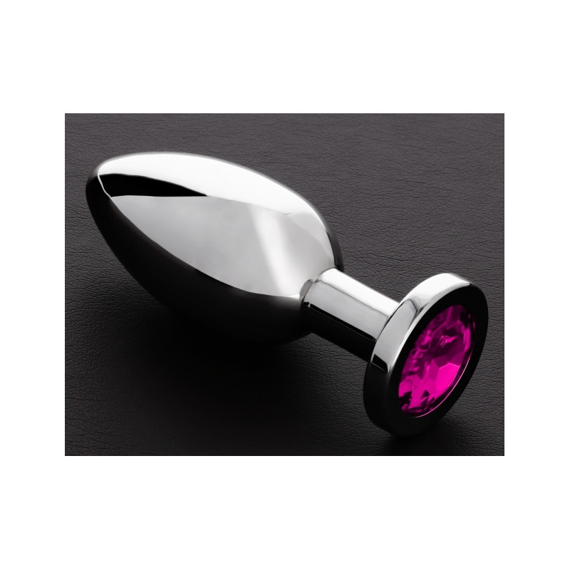 Triune Plug bijou anal Butty L 9 x 3.8cm Rose
